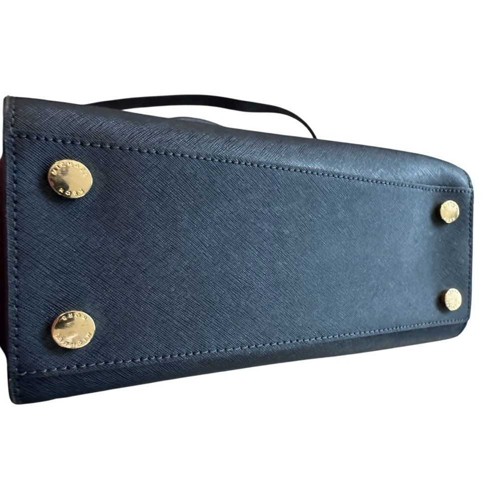 MICHAEL Michael Kors Selma Medium Satchel, featured in navy - Picture 10 of 10